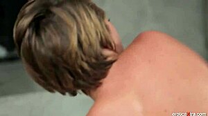 Cocked Guy Smashed Cute Babe in Garage with Blowjob, Riding, and Doggystyle