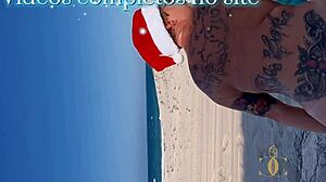 Cassiana Costa rides in the dunes