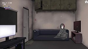 raw sex with dystopian robot girlfriend in missionary.