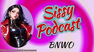 Mistress Maeve's sissy podcast with ASMR roleplay