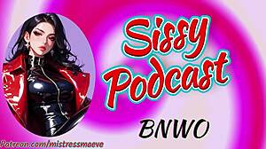 Mistress Maeve's sissy podcast with ASMR roleplay