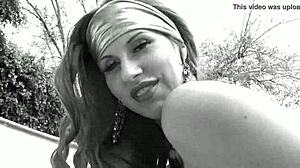 Pornstar Savana Striptease Twerking Horny in Empty