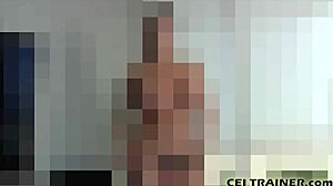 Femdom mistress commands cum eating instructions in pov