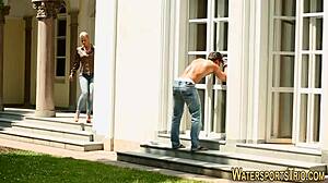 I love watching this fetish ho fuck outdoors hard