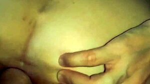 Mature wife shows off her ass and features close up.