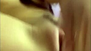 Skinny Russian teen strips naked on street for public fuck