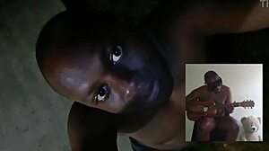 Blogging outdoors topless about adding sounds to songs in beautiful 80 degree summer weather.