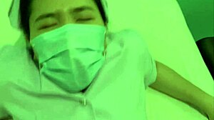 Thai Nurse Gets Fucked and Swallows Cum in Hospital
