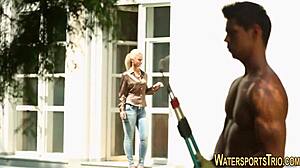 I love watching this fetish ho fuck outdoors hard