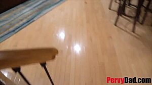 Skinny Teen Offers Pussy To Step Daddy Only