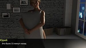 complete gameplay - beth the exhibitionist part 1 with asian teen flashing natural tits outdoors