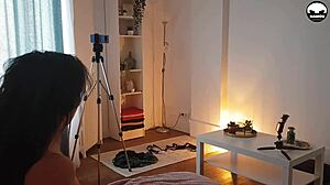 Mamou Avec Livia Gratuit Française Amateur Tatouée in Shower