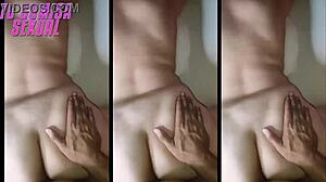 Listen to my screams of pleasure, little one moaning nicely.