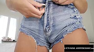 horny lexi victoria sucks cock and gets fucked hard