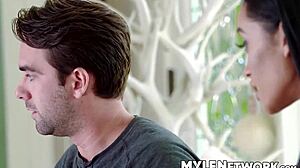 Gia vendetti fucks stud in affair doggystyle with shaved pussy