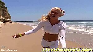 Teen Blonde's Summer Masturbation Journey