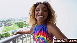 tiny newbie on first shoot