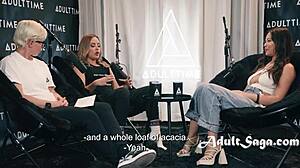 Eat ass everyday! It's obvious for this blonde Latina in casting interview!