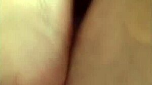 Do you like my pretty Mexican feet giving a footjob?