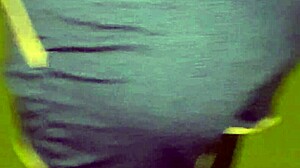 Amateur Brazilian Sexy Ass Latina Found On Street Convinced To Show Big Butt In Public Outdoor Flashing