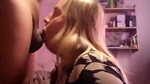 addicted to hot jizz in panties and swallowing