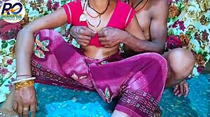 Desi bhabhi sex with brother-in-law in red saree
