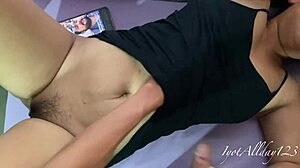 hot filipina girl gets fucked hard on desk by monster cock