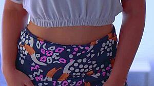 Desi College Girl Sensual Skirt Masturbation in Homemade Setting