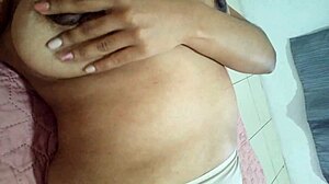 Beautiful milf fingers wet pussy!