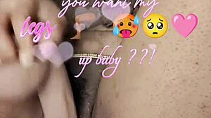 does kayyummy play with her dildo solo?