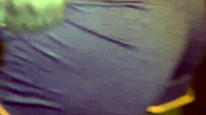 Amateur Brazilian Sexy Ass Latina Found On Street Convinced To Show Big Butt In Public Outdoor Flashing