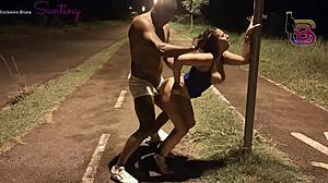 Esposa Do Delegado Foi Pegada Dando Para Um Dotado Na Rua De Goiania