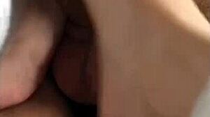 Do you like my pretty Mexican feet giving a footjob?