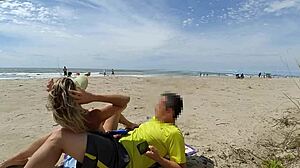 a stranger milf made me ejaculate in front of everyone