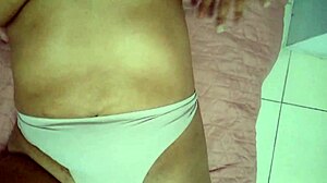 Beautiful milf fingers wet pussy!