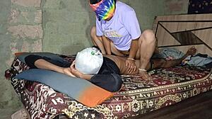 This step sister sex video is hot with the indian girl