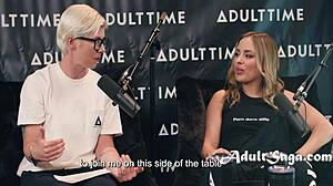 Eat ass everyday! It's obvious for this blonde Latina in casting interview!