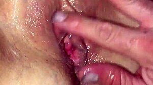 Shaved milf spreads her wet pussy for you 😏