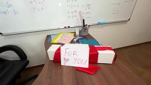 How did those lustful students seduce their petite teacher?