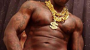 Hallelujah Johnson thee African king gets BBC worship from brunette