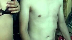 Fati Flashes on Webcam Before Girlfriend's Fuck