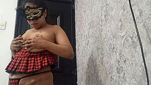 Latina Teen Fingers Open Pussy