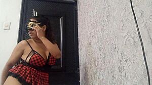 Latina Teen Fingers Open Pussy