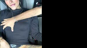 She pays me with a sloppy cock suck after I take her home