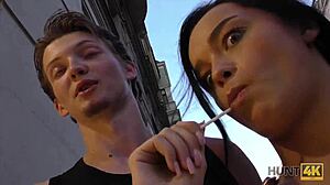 Hunt4k Erica Black Becomes Slut For Cash In Public