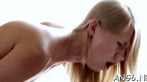 frisky girlie violette pink performs deep throat fellatio