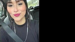 She pays me with a sloppy cock suck after I take her home