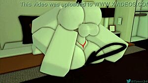 Roblox Porn Features Big Tits And Ass With Monster Cocks In Hardcore Action!