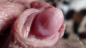 she experienced an intense big clit orgasm in a detailed closeup view that captured every pulsing moment