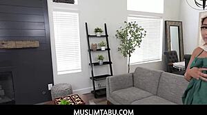 Muslimtabu Binky Beaz Teases Neighbor to Fuck